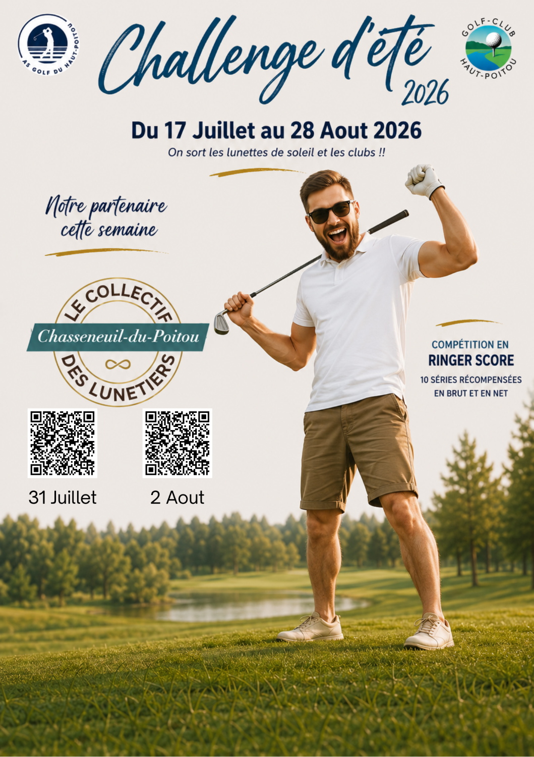 Challenge d&rsquo;été dimanche 2 août 2026