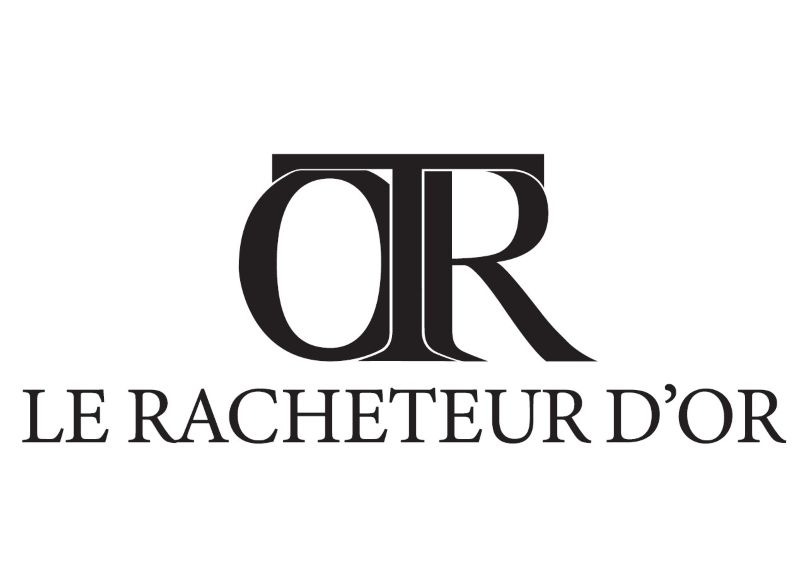 Logo web noir et blanc le Racheteur d'Or